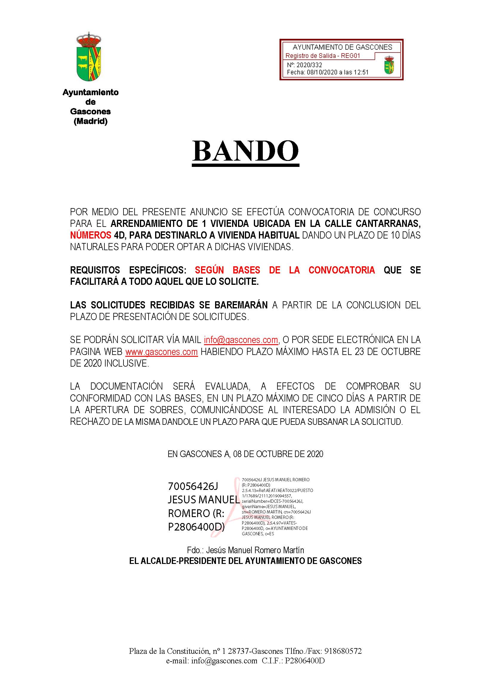 BASES REGULADORAS DE UNA VIVIENDA 1