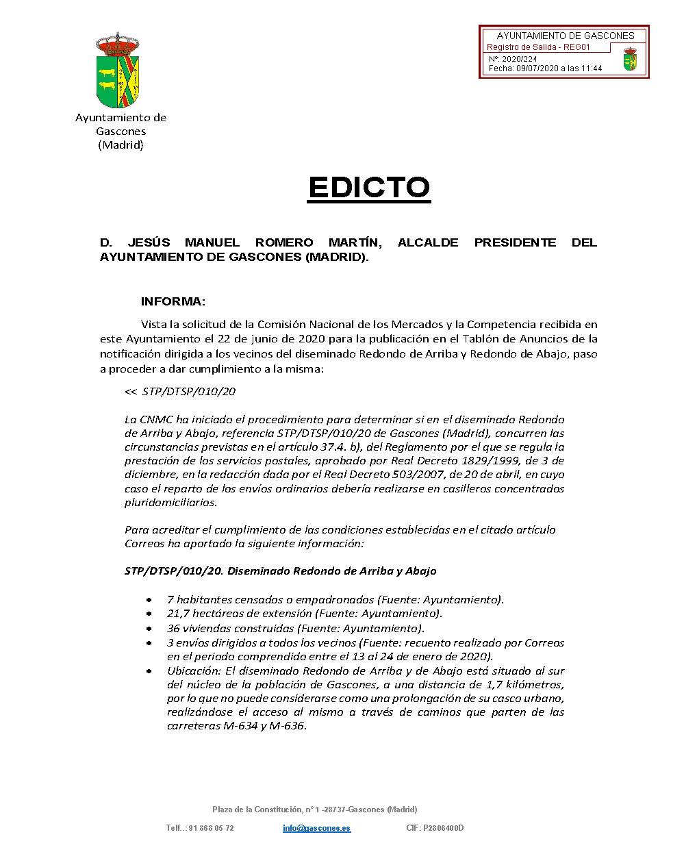 anuncio en la web adjudicación de viviendas municipales